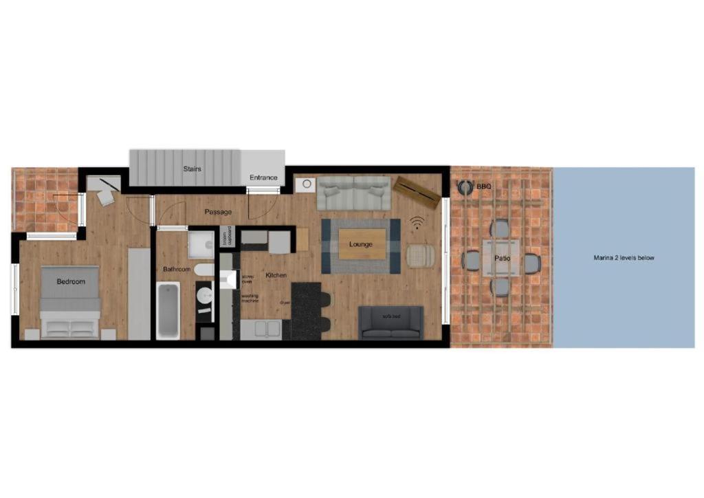 Apartamento Belle View @ Knysna Quays Exterior foto